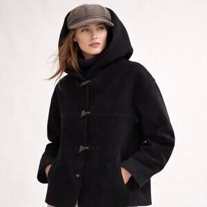 Ralph Lauren Lauren Winter Sports Vegan Suede Toggle Coat – Y2K Era – Size L